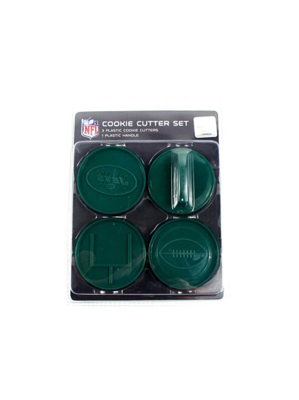 NFL New York Jets Cookie Cutter Set Holidays Kitchen Molds New